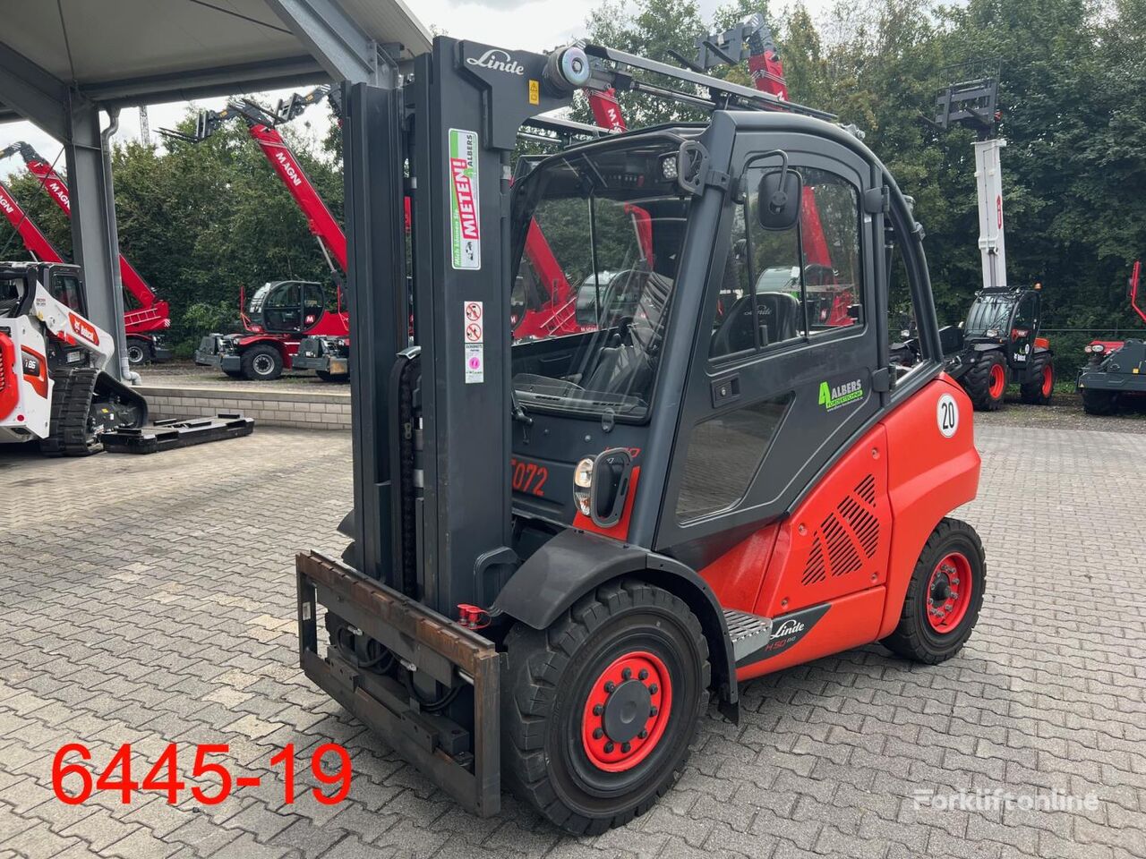 Linde H 50 D 02 EVO diesel heftruck