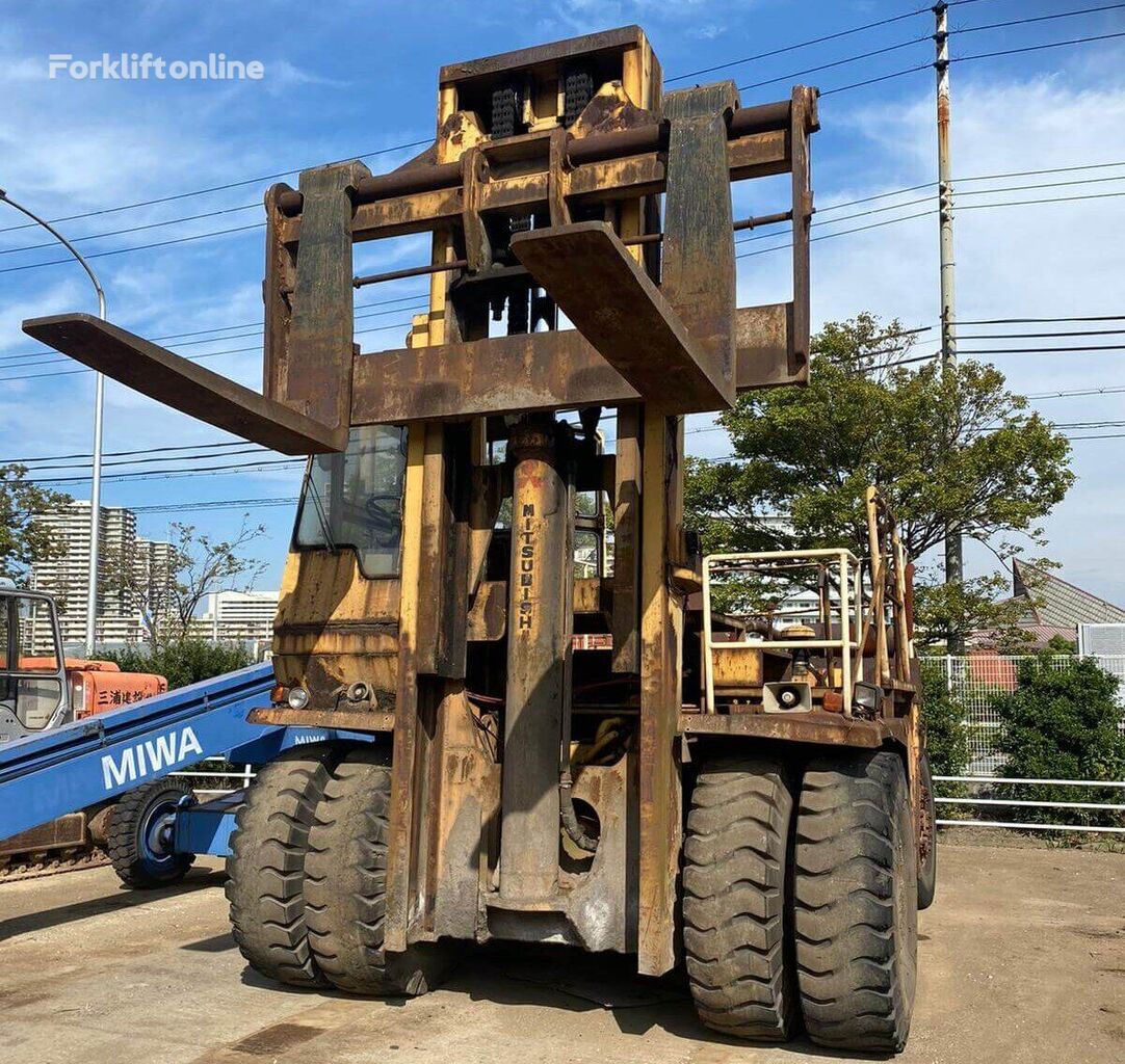 Mitsubishi FD250, 25 Ton, Japan Used, Diesel Mitsubishi Fuso 6D24T with tur diesel heftruck